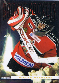 2009-10 SHL s.1 Rookie Rockets #07 Niklas Svedberg MODO Hockey