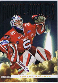 2009-10 SHL s.1 Rookie Rockets #11 Pontus Sjogren Södertälje SK