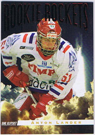 2009-10 SHL s.1 Rookie Rockets #12 Anton Lander Timrå IK