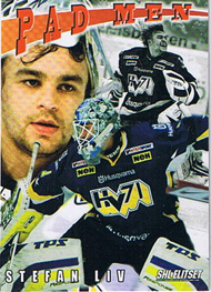 2009-10 SHL s.1 Pad Men #05 Stefan Liv HV71 