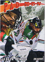 2009-10 SHL s.1 Pad Men #09 Jürgen Penker Rögle BK