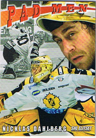 2009-10 SHL s.1 Pad Men #10 Nicklas Dahlberg Skellefteå AIK 