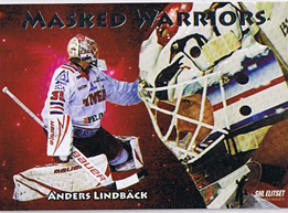 2009-10 SHL s.2 Masked Warriors #04 Anders Lindback Timrå IK