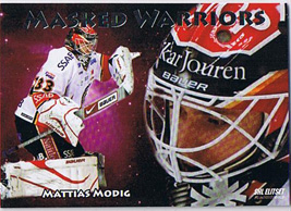 2009-10 SHL s.2 Masked Warriors #07 Mattias Modig Luleå Hockey