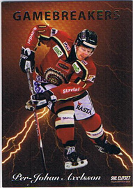 2009-10 SHL s.2 Gamebreakers #03 Per-Johan Axelsson Frölunda Indians