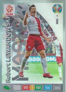 Adrenalyn Euro 2020 - 008 - Robert Lewandowski (Poland) - Master