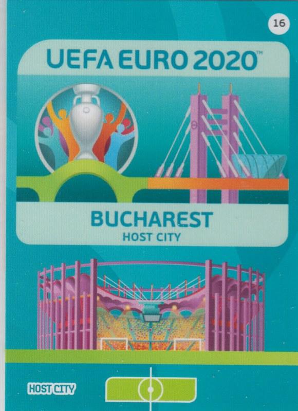 Adrenalyn Euro 2020 - 016 - Bucharest (Romania) - Host City