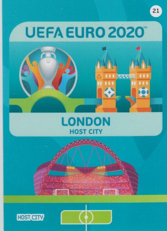 Adrenalyn Euro 2020 - 021 - London (England) - Host City