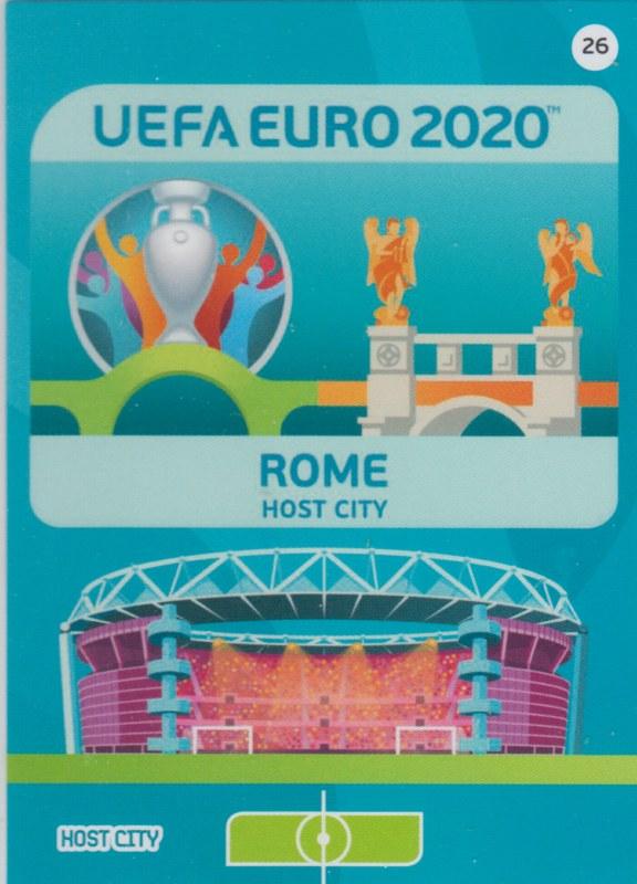 Adrenalyn Euro 2020 - 026 - Rome (Italy) - Host City