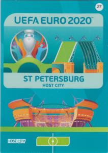 Adrenalyn Euro 2020 - 027 - Saint Petersburg (Russia) - Host City