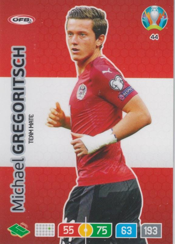 Adrenalyn Euro 2020 - 044 - Michael Gregoritsch (Austria) - Team Mate