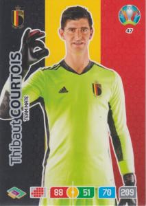 Adrenalyn Euro 2020 - 047 - Thibaut Courtois (Belgium) - Team Mate