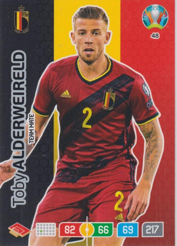 Adrenalyn Euro 2020 - 048 - Toby Alderweireld (Belgium) - Team Mate