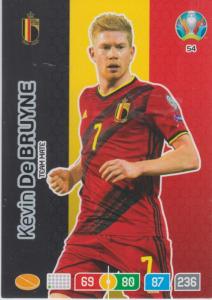 Adrenalyn Euro 2020 - 054 - Kevin de Bruyne (Belgium) - Team Mate