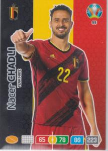 Adrenalyn Euro 2020 - 055 - Nacer Chadli (Belgium) - Team Mate