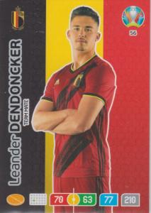 Adrenalyn Euro 2020 - 056 - Leander Dendoncker (Belgium) - Team Mate