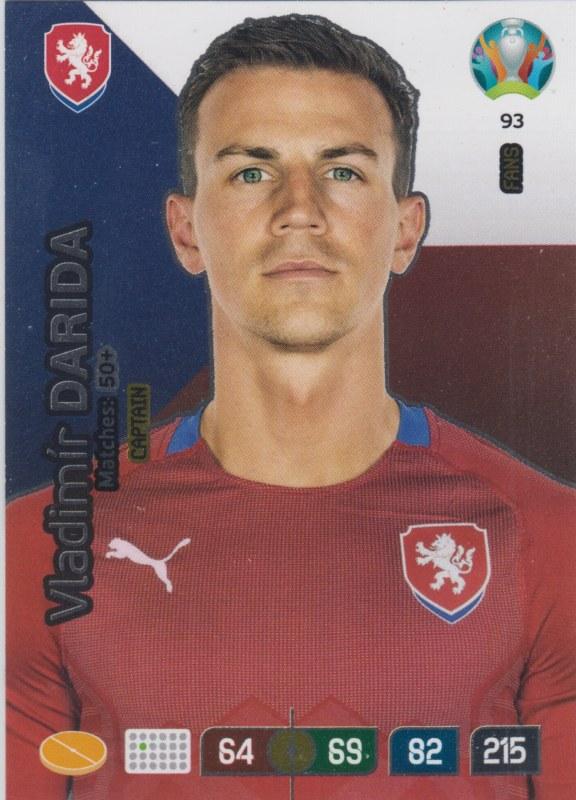 Adrenalyn Euro 2020 - 093 - Vladimir Darida (Czech Republic) - Captain