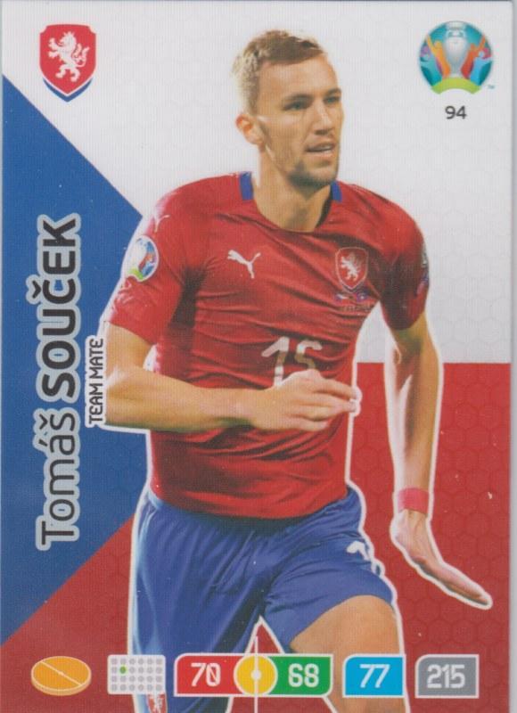 Adrenalyn Euro 2020 - 094 - Tomáš Souček / Tomas Soucek (Czech Republic) - Team Mate