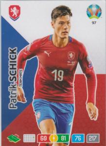 Adrenalyn Euro 2020 - 097 - Patrik Schick (Czech Republic) - Fans' Favourite