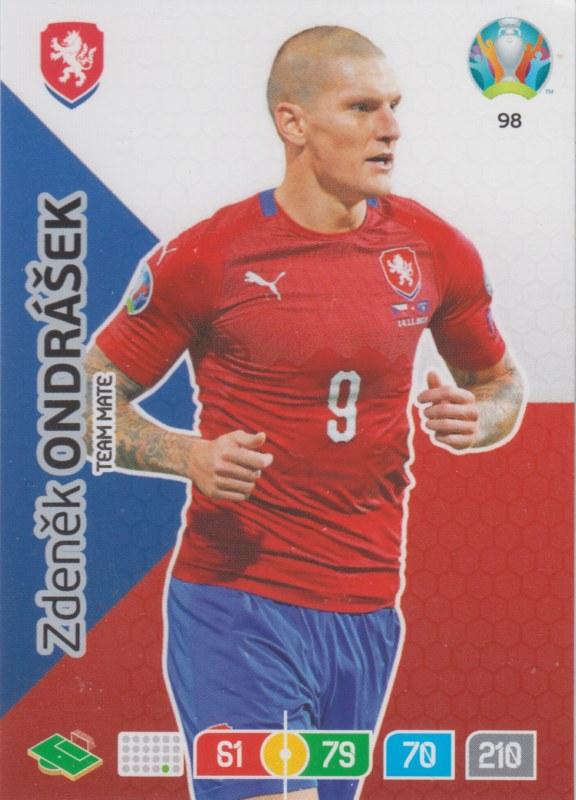 Adrenalyn Euro 2020 - 098 - Zdeněk Ondrášek / Zdenek Ondrasek (Czech Republic) - Fans' Favourite