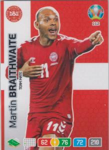 Adrenalyn Euro 2020 - 112 - Martin Braithwaite (Denmark) - Team Mate