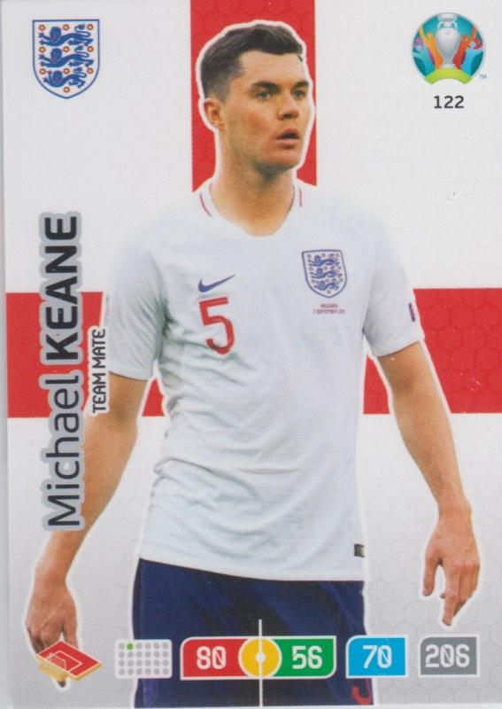 Adrenalyn Euro 2020 - 122 - Michael Keane (England) - Team Mate