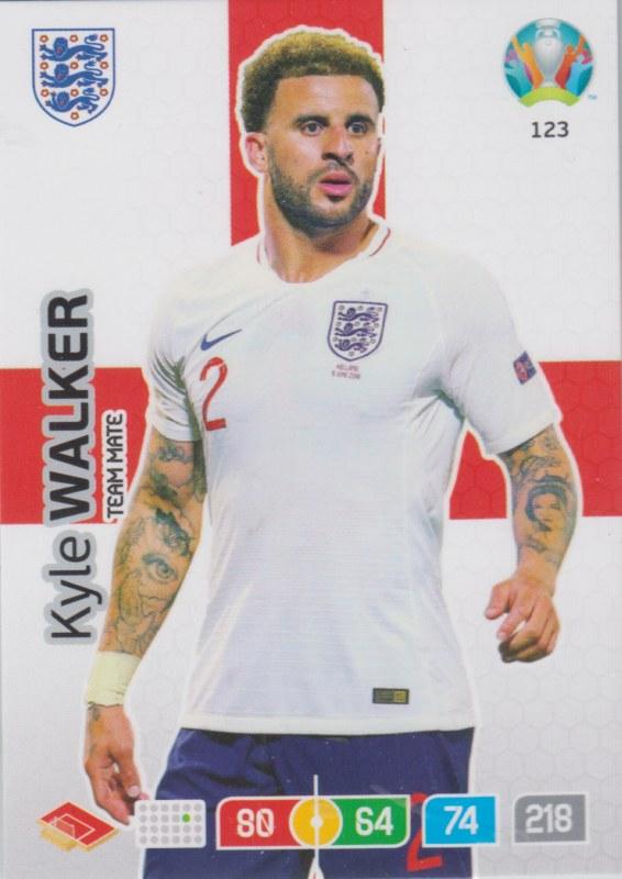 Adrenalyn Euro 2020 - 123 - Kyle Walker (England) - Team Mate