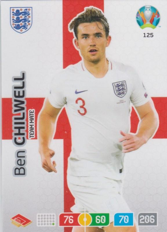 Adrenalyn Euro 2020 - 125 - Ben Chilwell (England) - Team Mate