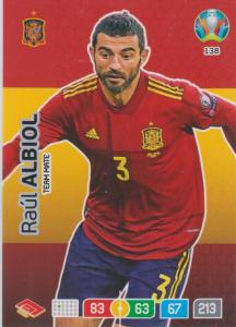 Adrenalyn Euro 2020 - 138 - Raúl Albiol / Raul Albiol (Spain) - Team Mate