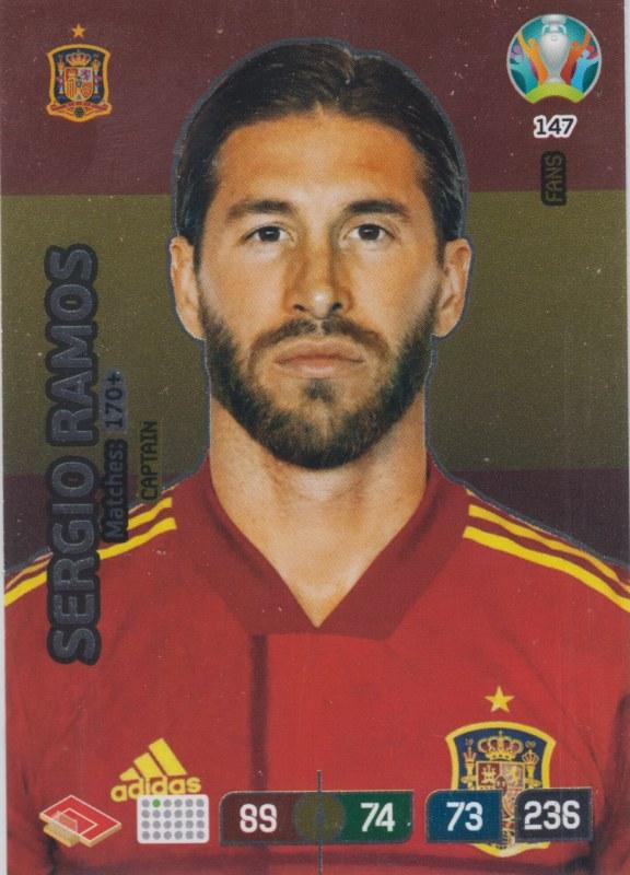 Adrenalyn Euro 2020 - 147 - Sergio Ramos (Spain) - Captain