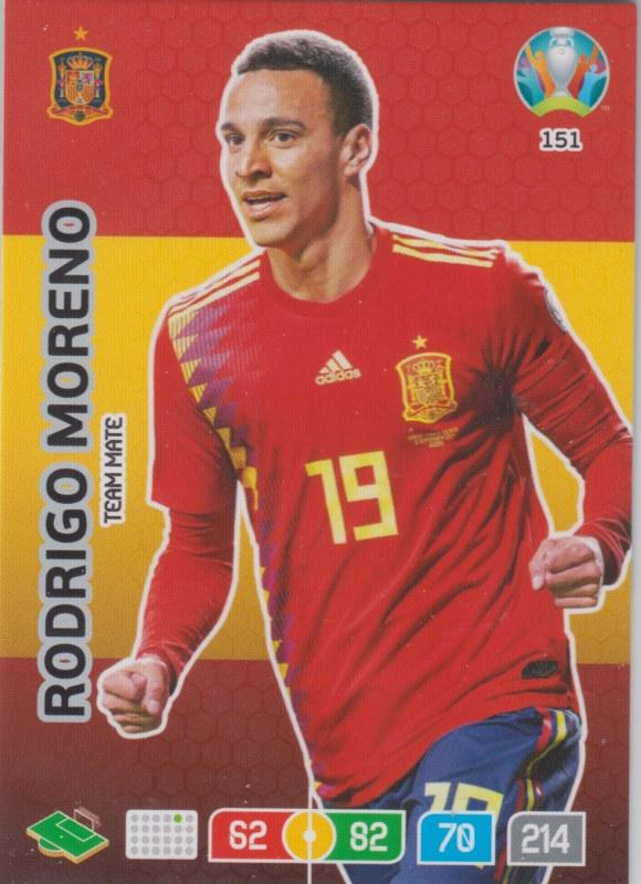 Adrenalyn Euro 2020 - 151 - Rodrigo Moreno (Spain) - Team Mate