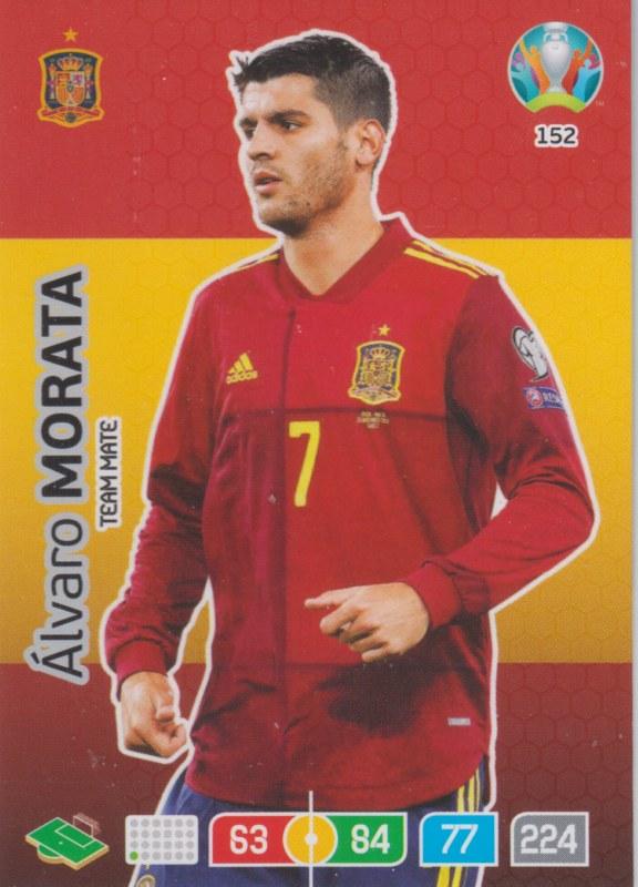 Adrenalyn Euro 2020 - 152 - Alvaro Morata (Spain) - Team Mate