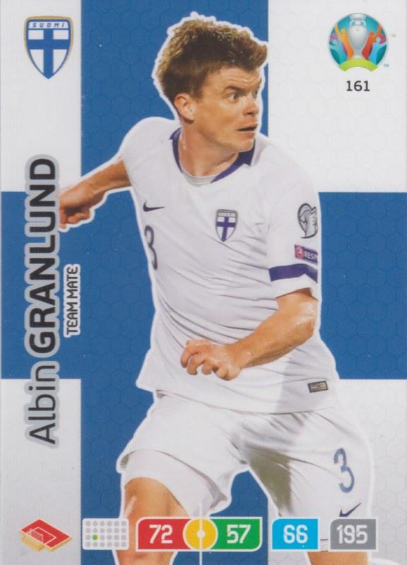 Adrenalyn Euro 2020 - 161 - Albin Granlund (Finland) - Team Mate