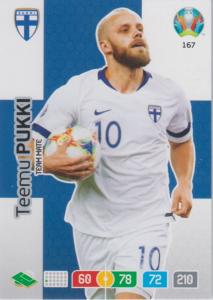 Adrenalyn Euro 2020 - 167 - Teemu Pukki (Finland) - Team Mate