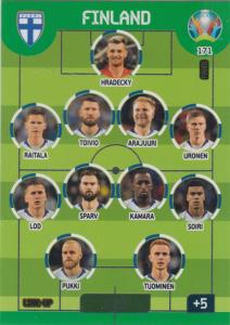 Adrenalyn Euro 2020 - 171 - Line-Up (Finland) - Line-Up