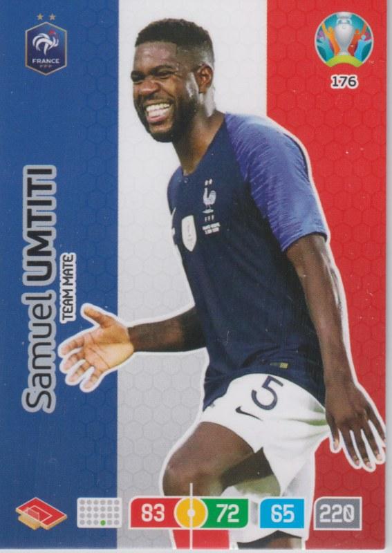 Adrenalyn Euro 2020 - 176 - Samuel Umtiti (France) - Team Mate