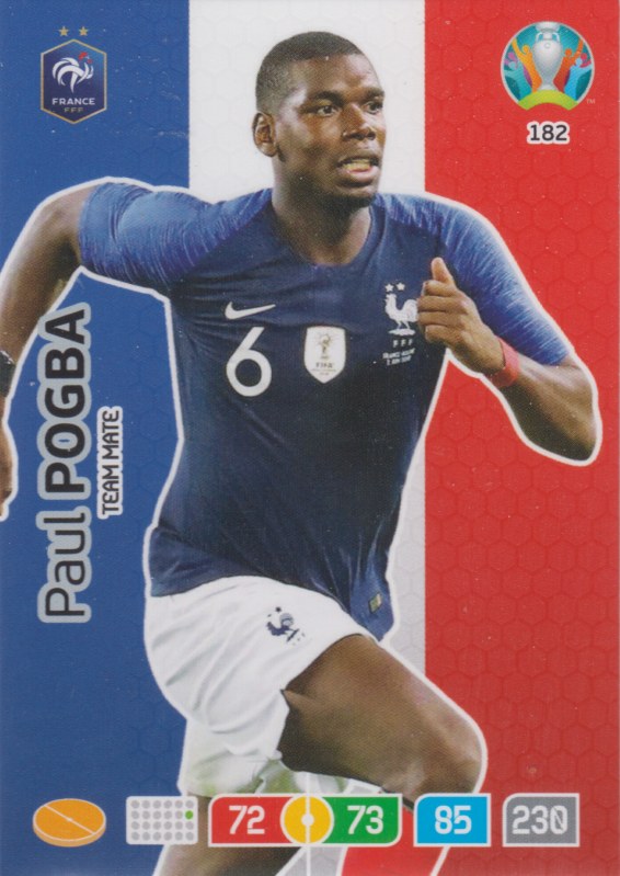 Adrenalyn Euro 2020 - 182 - Paul Pogba (France) - Team Mate