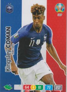 Adrenalyn Euro 2020 - 187 - Kingsley Coman (France) - Team Mate