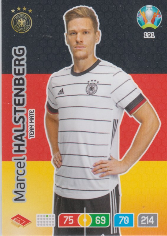 Adrenalyn Euro 2020 - 191 - Marcel Halstenberg (Germany) - Team Mate