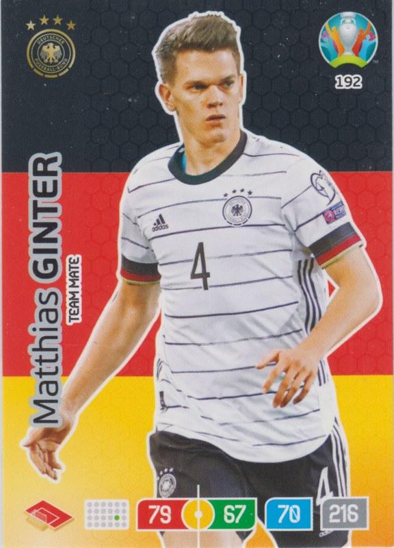 Adrenalyn Euro 2020 - 192 - Matthias Ginter (Germany) - Team Mate