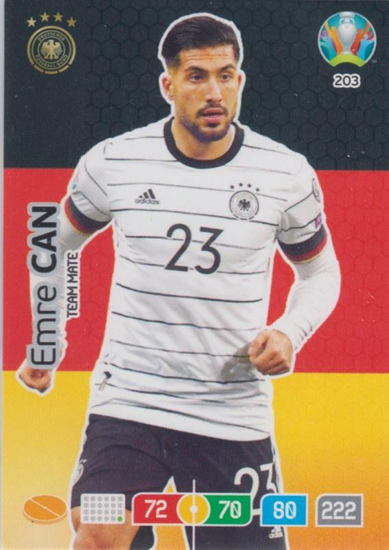 Adrenalyn Euro 2020 - 203 - Emre Can (Germany) - Team Mate