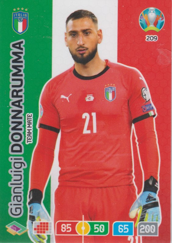Adrenalyn Euro 2020 - 209 - Gianluigi Donnarumma (Italy) - Team Mate