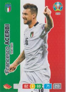Adrenalyn Euro 2020 - 210 - Francesco Acerbi (Italy) - Team Mate