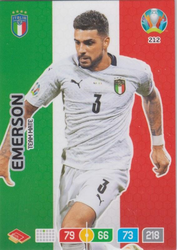 Adrenalyn Euro 2020 - 212 - Emerson (Italy) - Team Mate