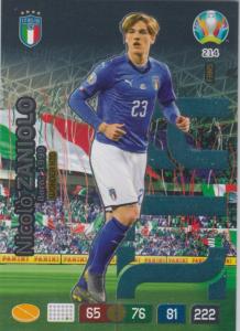 Adrenalyn Euro 2020 - 214 - Nicolò Zaniolo / Nicolo Zaniolo (Italy) - Wonderkid