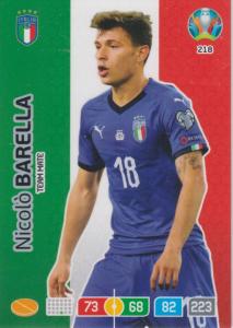 Adrenalyn Euro 2020 - 218 - Nicolò Barella (Italy) - Team Mate
