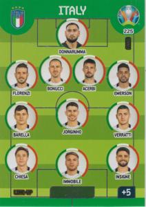 Adrenalyn Euro 2020 - 225 - Line-Up (Italy) - Line-Up