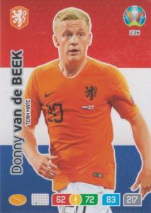 Adrenalyn Euro 2020 - 236 - Donny van de Beek (Netherlands) - Team Mate