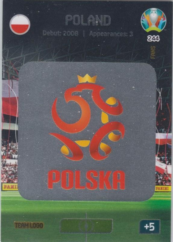 Adrenalyn Euro 2020 - 244 - Team Logo (Poland) - Team Logo