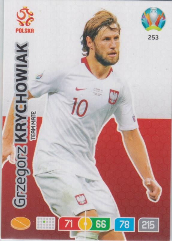 Adrenalyn Euro 2020 - 253 - Grzegorz Krychowiak (Poland) - Team Mate